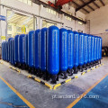 Tanque de filtro de fibra de vidro industrial para equipamentos RO